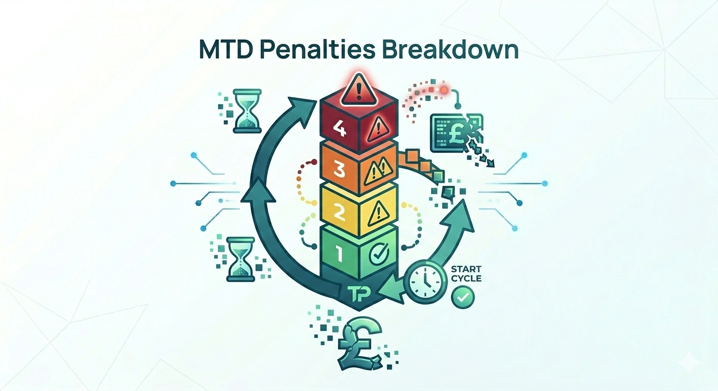 MTD Penalties 2026/27: Points & Fines Explained