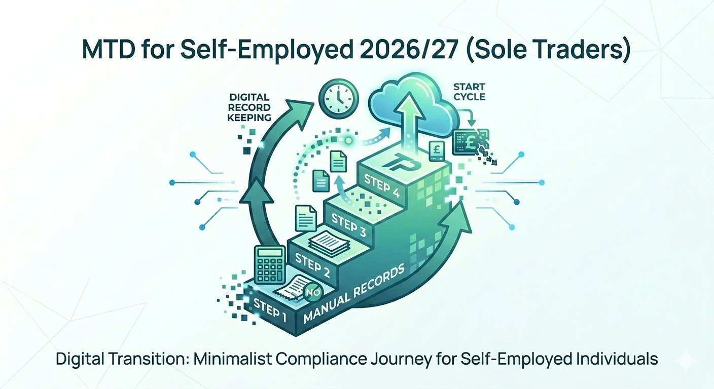 Making Tax Digital for Self-Employed in 2026/27: What Sole Traders Must Do Now